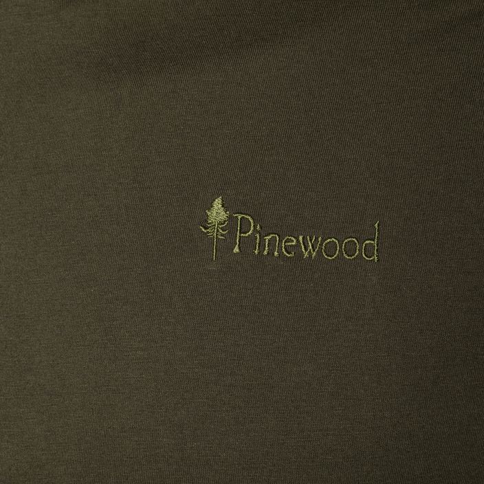 Ανδρικό T-shirt Pinewood 2-Pack 2 τεμάχια πράσινο 4