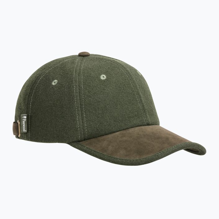 Pinewood Edmonton Αποκλειστικό καπέλο μπέιζμπολ πράσινο/καφέ καπέλο σουέτ 5