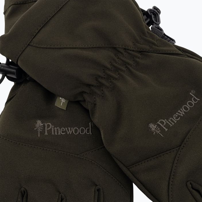Ανδρικά γάντια πεζοπορίας Pinewood Padded 5-F d.green 5