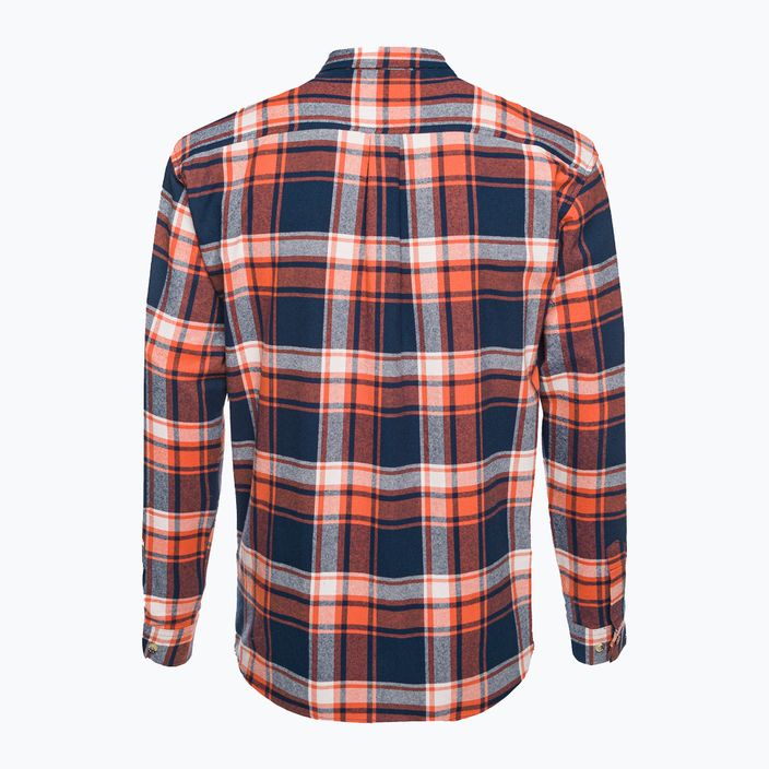 Pinewood ανδρικό πουκάμισο Härjedalen ναυτικό/πορτοκαλί 2