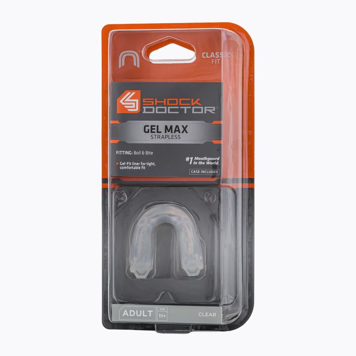 Προστατευτικό σαγονιού Shock Doctor Gel Max σαφές SHO567