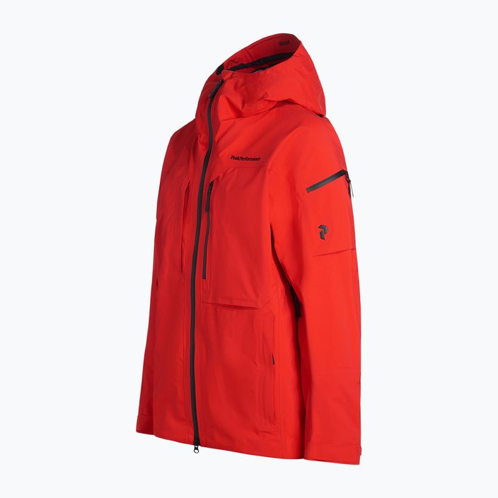 Ανδρικό μπουφάν σκι Peak Performance Alpine ski jacket κόκκινο G76537010 4