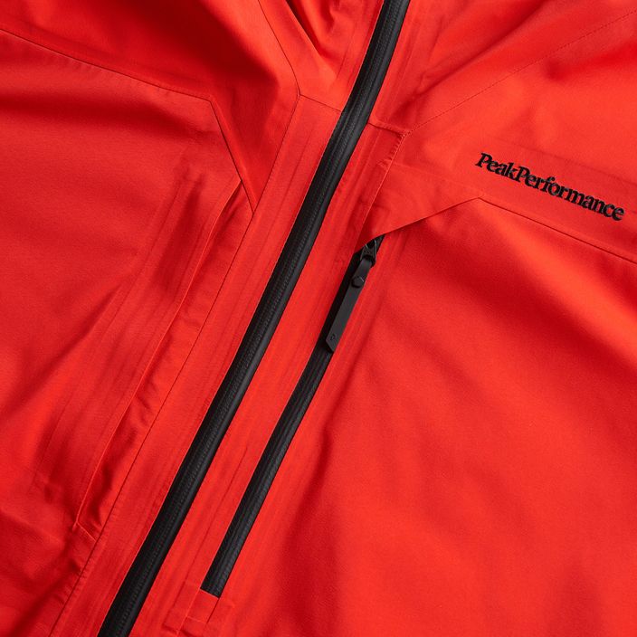 Ανδρικό μπουφάν σκι Peak Performance Alpine ski jacket κόκκινο G76537010 5