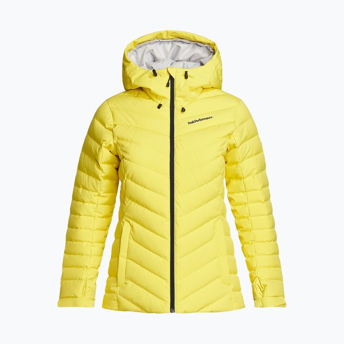 Γυναικείο μπουφάν σκι Peak Performance Frost κίτρινο G75428050