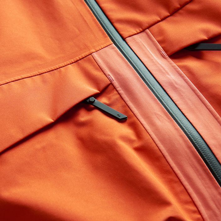 Γυναικείο μπουφάν σκι Peak Performance Vertical 3L πορτοκαλί G76657060 5