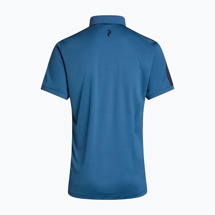 Ανδρικό πουκάμισο Peak Performance Player Polo Shirt μπλε G77171140 3