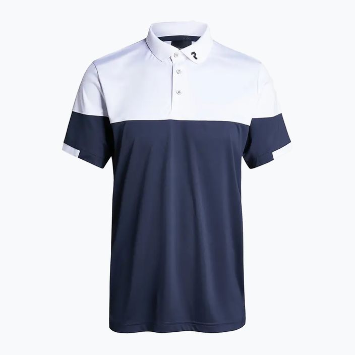 Peak Performance Player Block ανδρικό πουκάμισο πόλο μπλε-λευκό G77181070