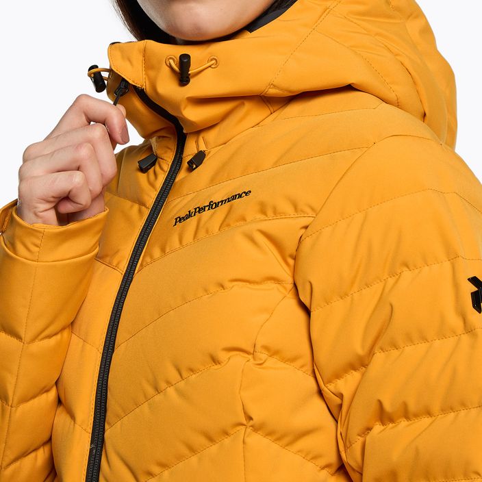 Γυναικείο μπουφάν σκι Peak Performance Frost κίτρινο G78024070 5