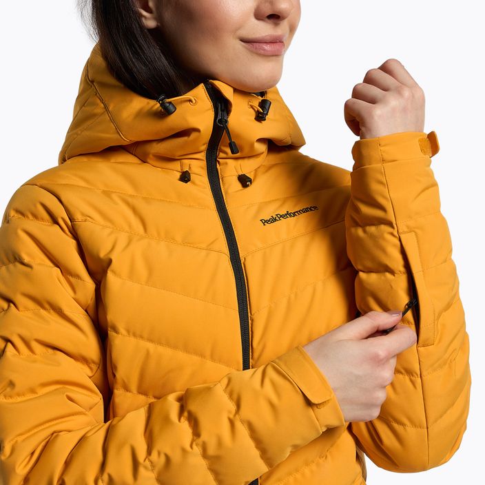 Γυναικείο μπουφάν σκι Peak Performance Frost κίτρινο G78024070 6