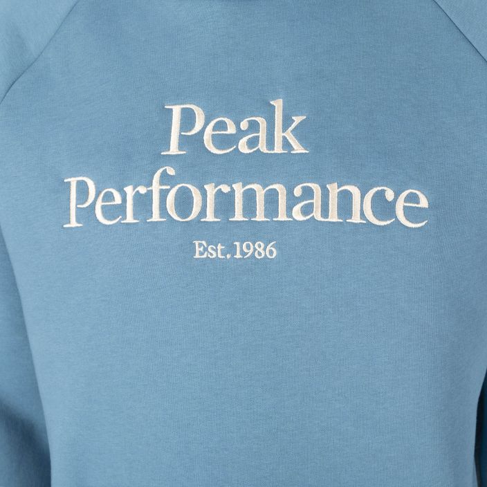 Ανδρικό φούτερ Trekking Peak Performance Original Hood μπλε G77756260 3