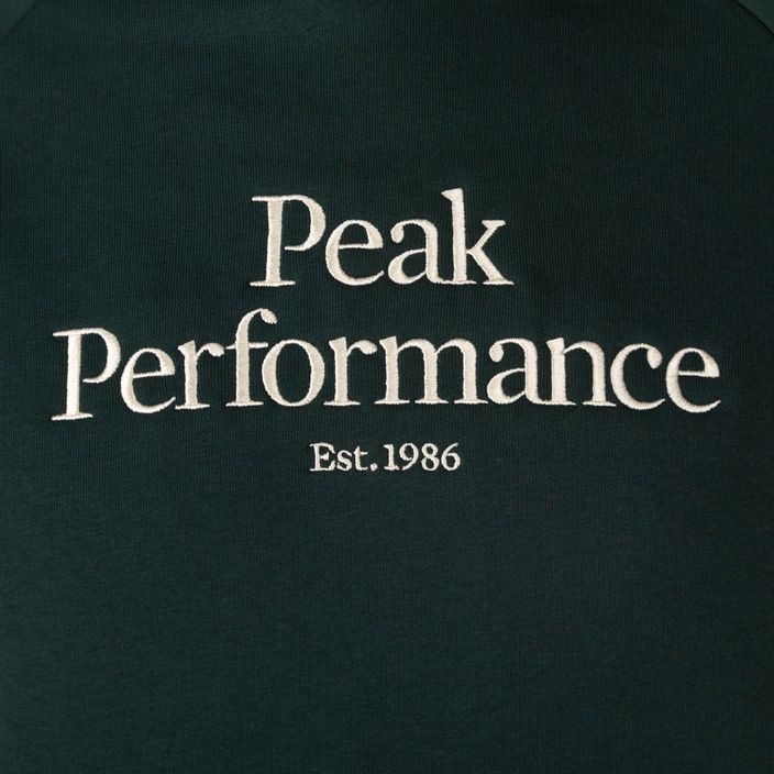 Ανδρικό φούτερ Trekking Peak Performance Original Hood πράσινο G77756250 4