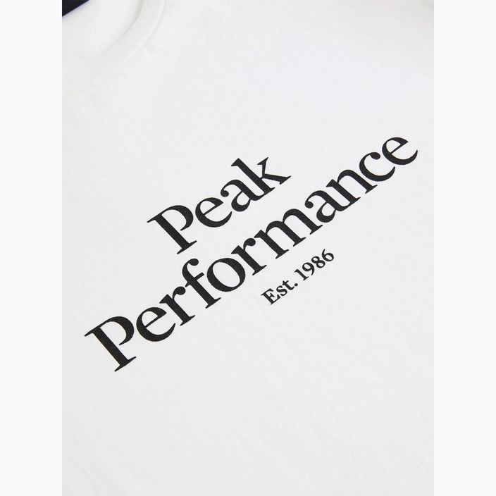 Γυναικείο πουκάμισο trekking Peak Performance Original Tee λευκό G77700320 6