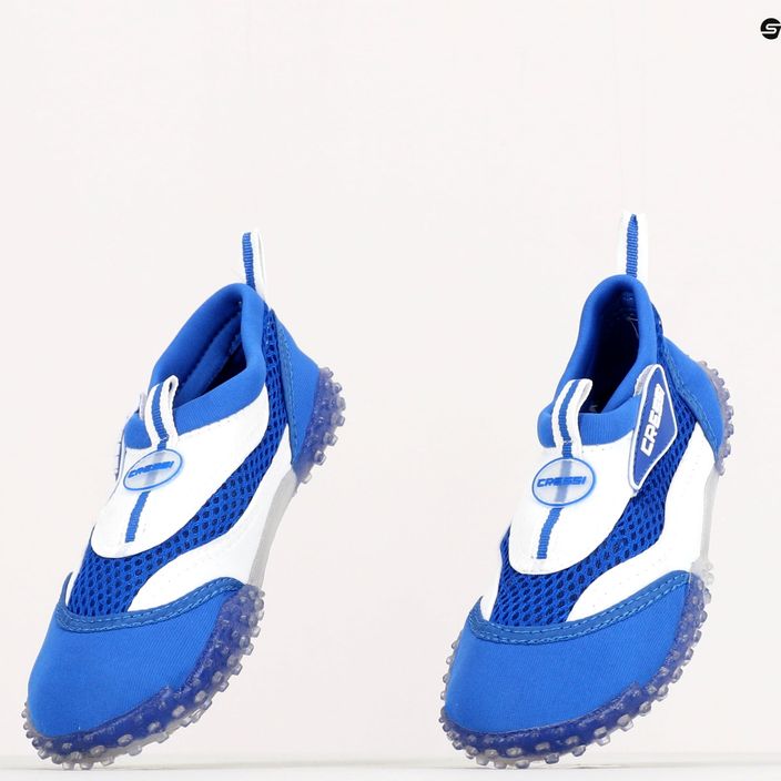 Cressi Coral παιδικά παπούτσια νερού λευκό και μπλε VB945024 11