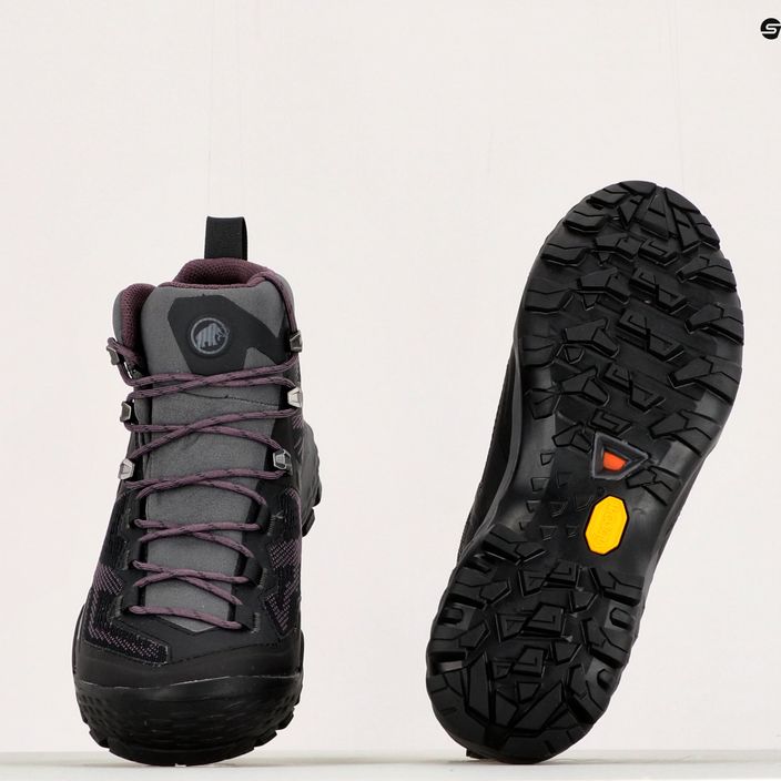 Mammut Ducan Mid GTX γυναικείες μπότες πεζοπορίας μαύρο 7