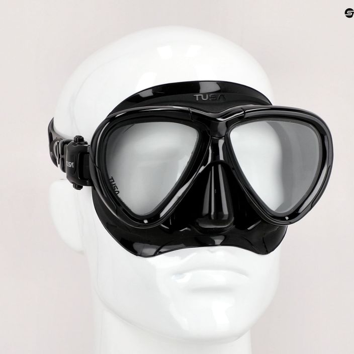 TUSA Intega Mask μάσκα κατάδυσης μαύρη M-2004 6