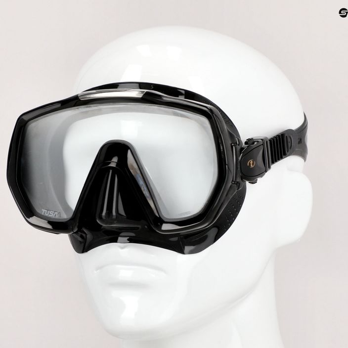 TUSA Freedom Elite μάσκα κατάδυσης μαύρη 1003 7