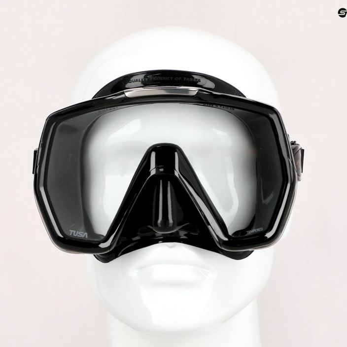 TUSA Freedom Hd Mask μάσκα κατάδυσης μαύρη M-1001 5