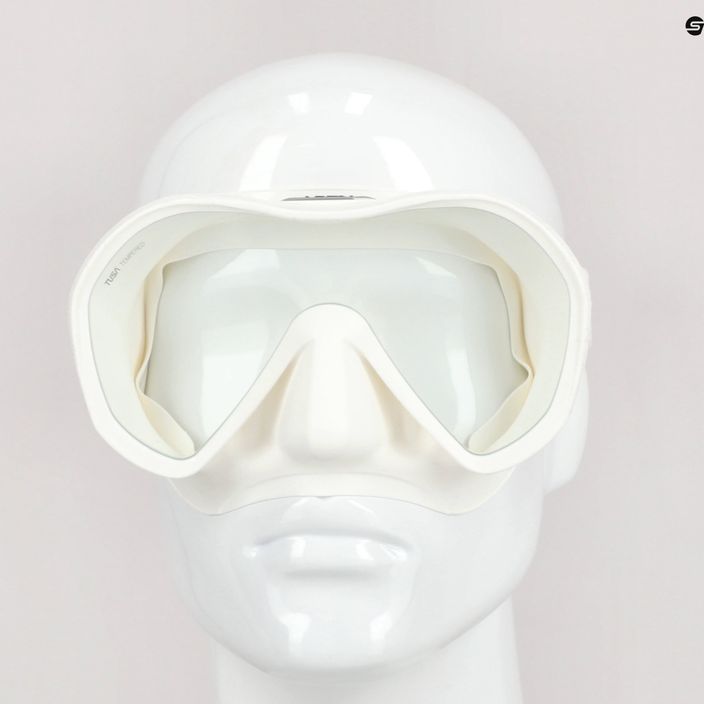 TUSA Zeense Pro μάσκα κατάδυσης λευκή M1010 8