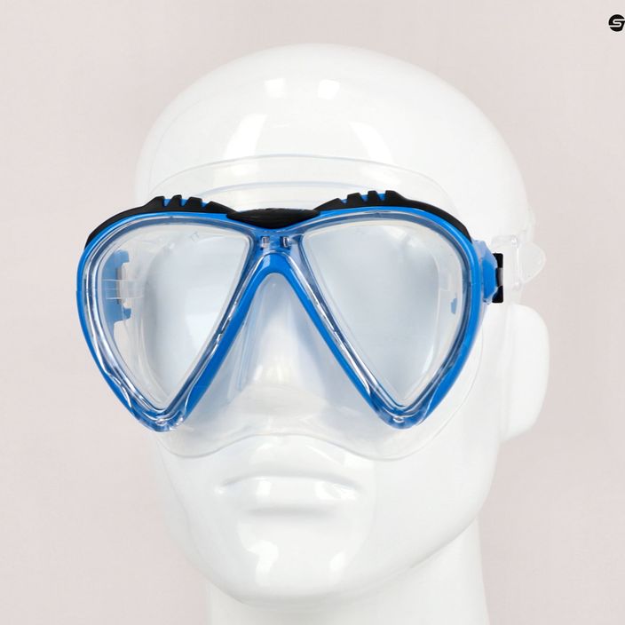 Cressi Lince μπλε/διαφανής μάσκα κατάδυσης DS311020 7