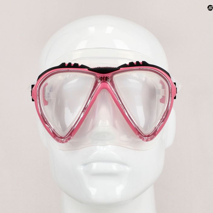 Cressi Lince ροζ/άχρωμη μάσκα κατάδυσης DS311040 7