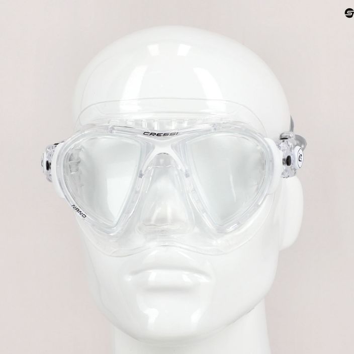 Cressi Nano διαφανής μάσκα κατάδυσης DS360060 7