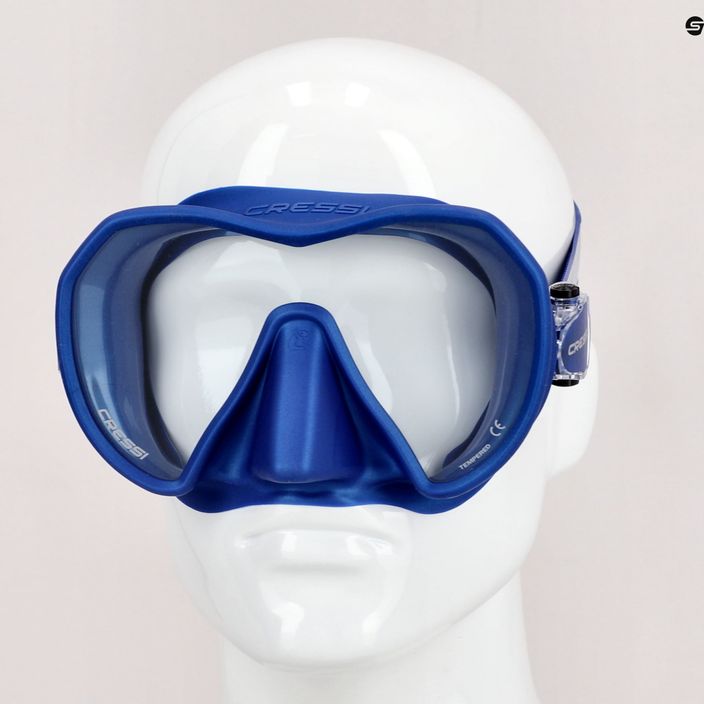 Cressi Z1 μάσκα κατάδυσης μπλε DN410020 7