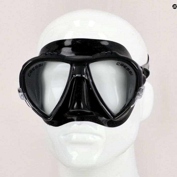 Cressi Matrix μάσκα κατάδυσης μαύρη DS302050 8