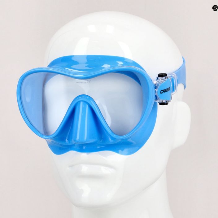 Cressi F1 Μικρή μάσκα κατάδυσης μπλε ZDN311020 9