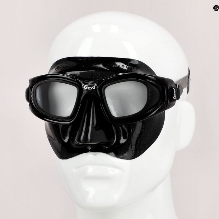 Cressi Minima μάσκα κατάδυσης μαύρη DS292050 7