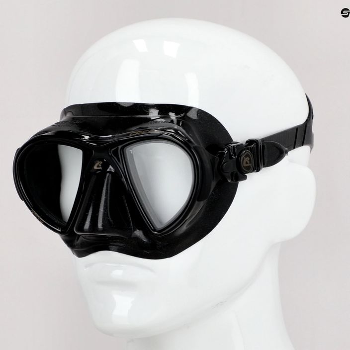 Cressi Nano μάσκα κατάδυσης μαύρη DS365050 6