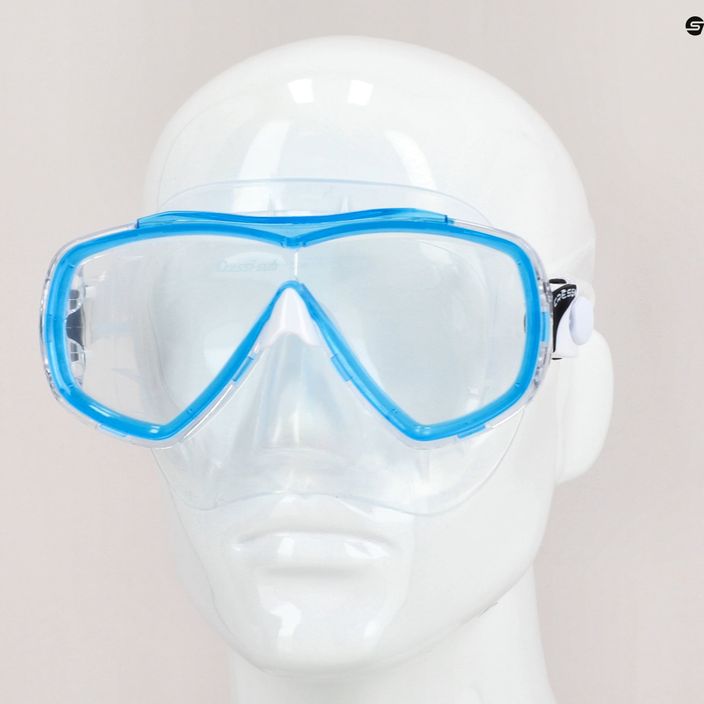 Cressi Estrella μπλε/διαφανής μάσκα κατάδυσης DN340063 7