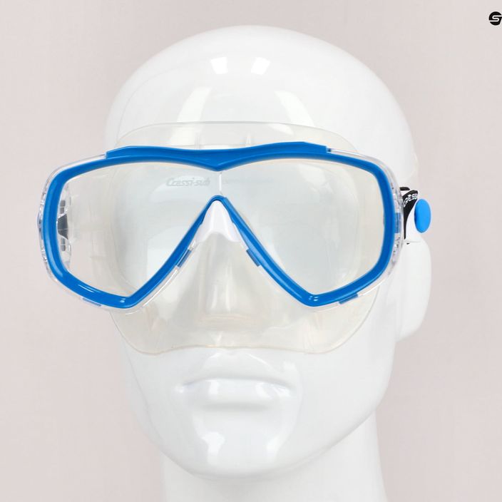 Cressi Estrella μπλε/διαφανής μάσκα κατάδυσης DN340020 7