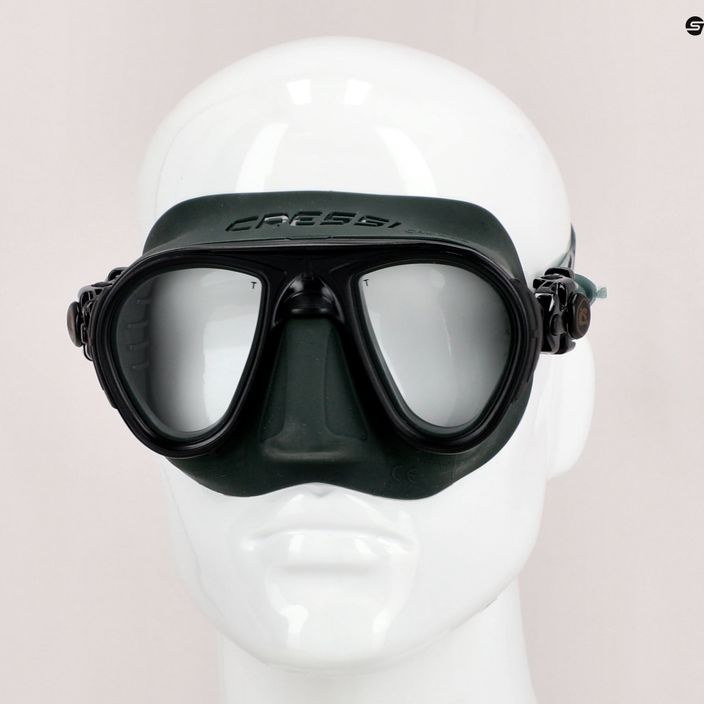 Cressi Calibro μάσκα κατάδυσης πράσινη DS429850 6