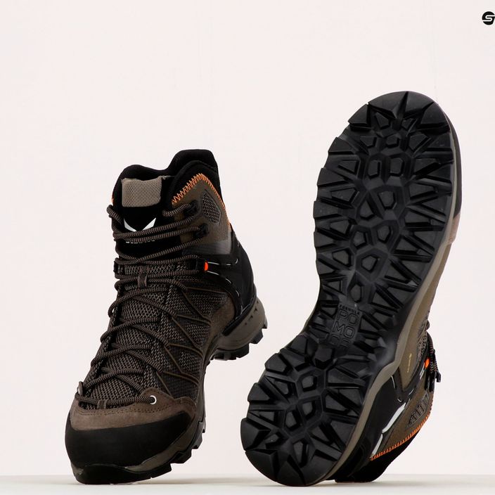 Ανδρικές μπότες πεζοπορίας Salewa MTN Trainer Lite Mid GTX γκρι 00-0000061359 10