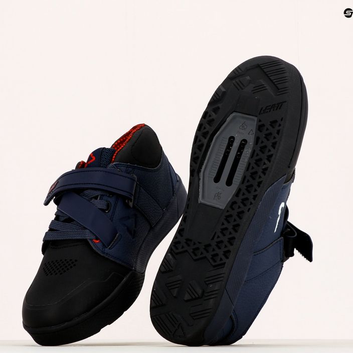 Ανδρικά παπούτσια ποδηλασίας MTB Leatt 4.0 Clip μπλε/μαύρο 3021300402 11