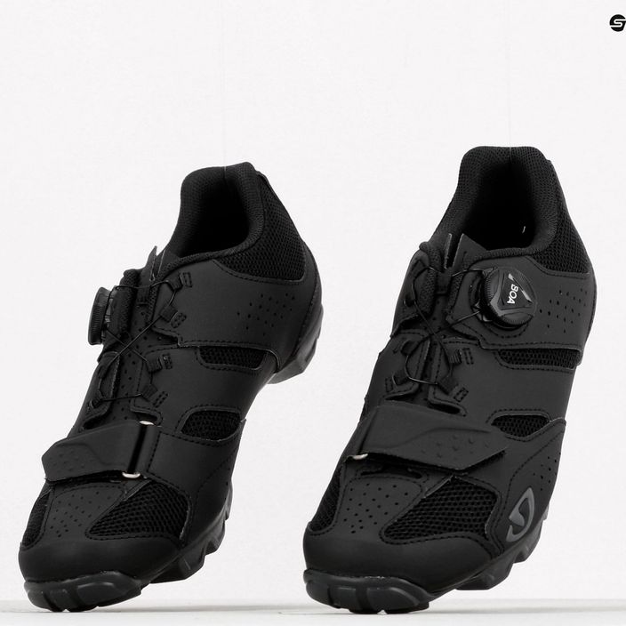 Ανδρικά ποδηλατικά παπούτσια MTB Giro Cylinder II μαύρο GR-7126218 11