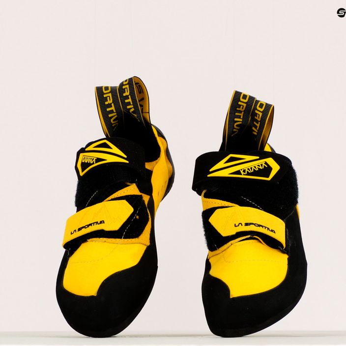 Παπούτσι αναρρίχησης LaSportiva Katana κίτρινο/μαύρο 20L100999 9