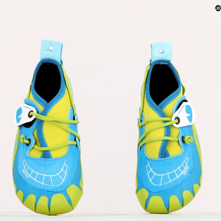 La Sportiva παιδικό παπούτσι αναρρίχησης Gripit μπλε/κίτρινο 15R600702 8