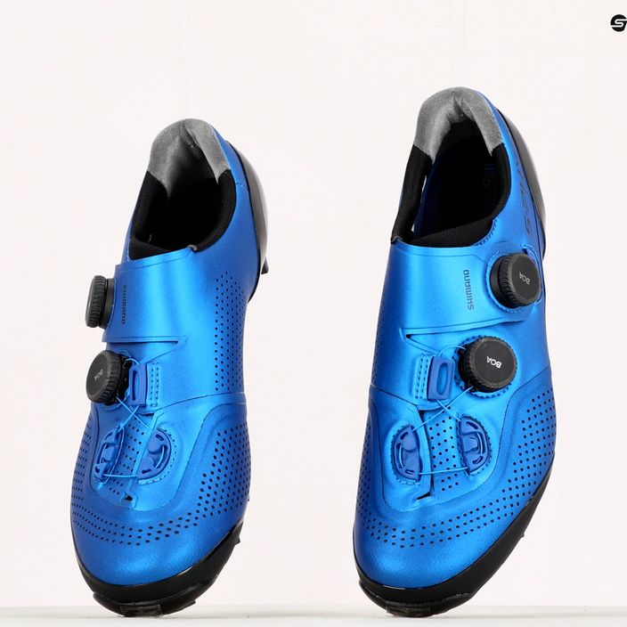 Ανδρικά MTB ποδηλατικά παπούτσια Shimano SH-XC902 μπλε ESHXC902MCB01S43000 11