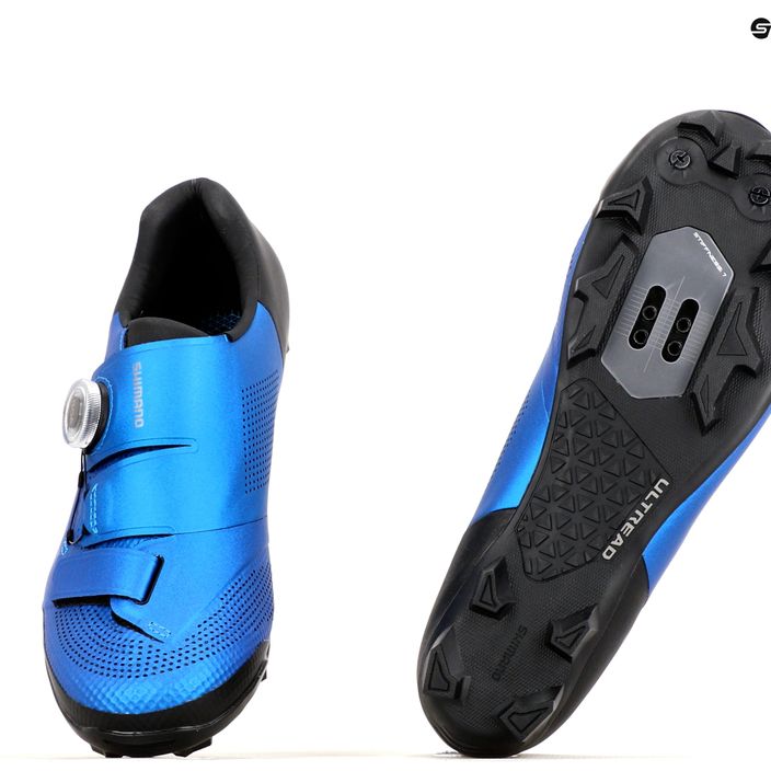 Shimano SH-XC502 ανδρικά MTB ποδηλατικά παπούτσια μπλε ESHXC502MCB01S46000 11