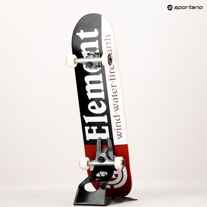 Element Section κλασικό skateboard μαύρο και κόκκινο 531584961 9