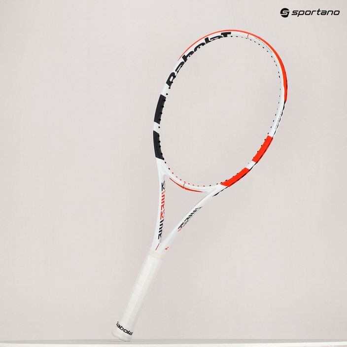 Babolat Pure Strike 100 ρακέτα τένις λευκή 172503 12
