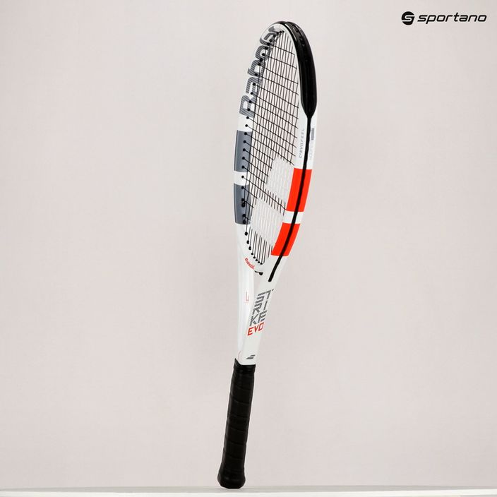 Babolat Strike Evo ρακέτα τένις λευκή 178871 9