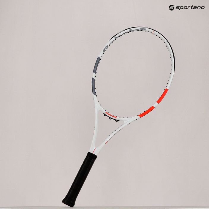 Babolat Strike Evo ρακέτα τένις λευκή 101414 10