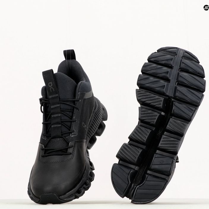 Γυναικεία παπούτσια για τρέξιμο On Cloud Hi Waterproof μαύρο 2899672 13