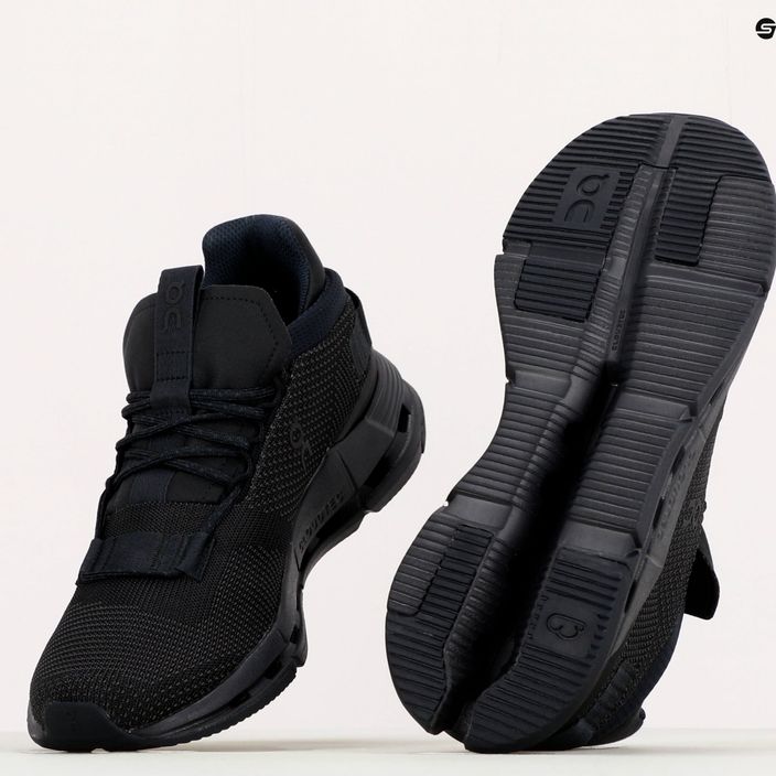 Γυναικεία παπούτσια για τρέξιμο On Cloudnova μαύρο 2699814 12