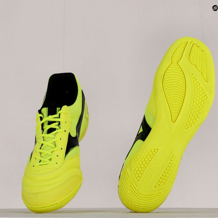 Mizuno Morelia Sala Club IN ποδοσφαιρικά παπούτσια κίτρινο Q1GA220345 14