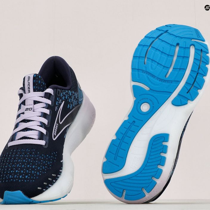 Brooks Glycerin 20 γυναικεία παπούτσια για τρέξιμο μπλε 1203691B499 11