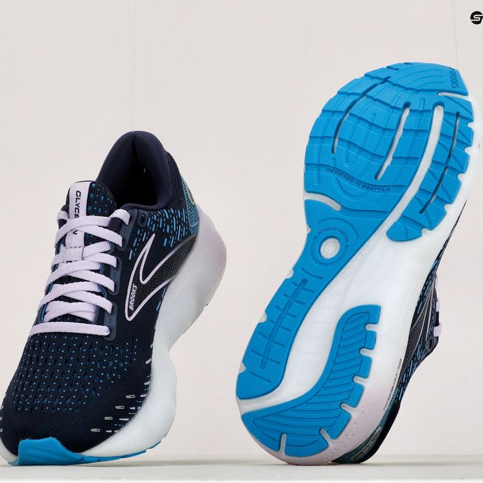 Brooks Glycerin 20 γυναικεία παπούτσια για τρέξιμο μπλε 1203692A499 13