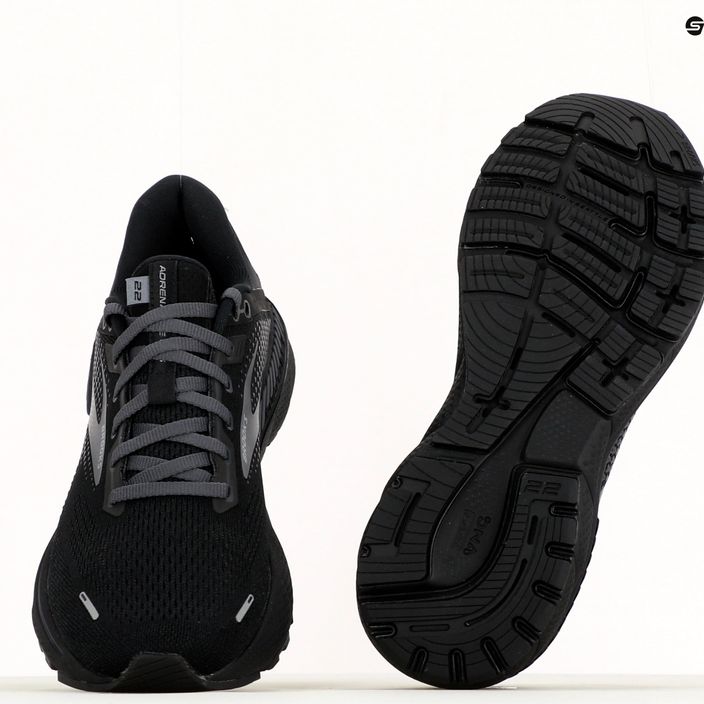 Brooks Adrenaline GTS 22 ανδρικά παπούτσια για τρέξιμο μαύρο 1103661D020 14